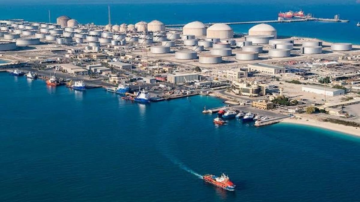 Instalaciones de petróleo y gas, en Dhahran, en el este de Arabia Saudi - AFP PHOTO / HO /ARAMCO