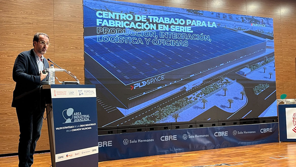 Las nueva factoría de PLD en Elche donde debe instaurarse la cadena de producción en serie del Miura 5 está prevista que se inaugure antes de que concluya el presente mes de julio - PHOTO/PLD Space 
