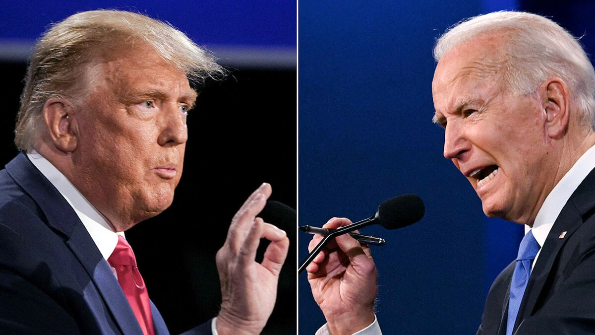 Combinación de imágenes creada del expresidente de Estados Unidos, Donald Trump y del presidente Estados Unidos, Joe Biden - PHOTO/AFP
<style type="text/css">p.p1 {margin: 0.0px 0.0px 0.0px 0.0px; font: 10.0px Verdana; color: #000000}
</style>