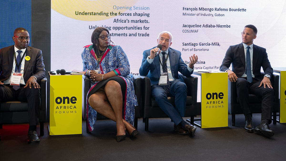 Albert Alsina explicó los proyectos que Mediterrania Capital Partners está llevando a cabo en varios países africanos – PHOTO/ATALAYAR