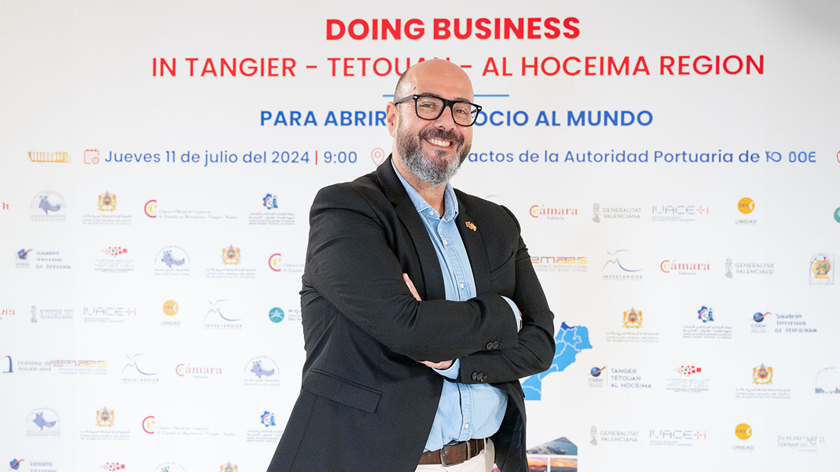 <p>Juan Antonio Vidal, director gerente de la planta de InCom Group en Marruecos - PHOTO/ATALAYAR </p>
