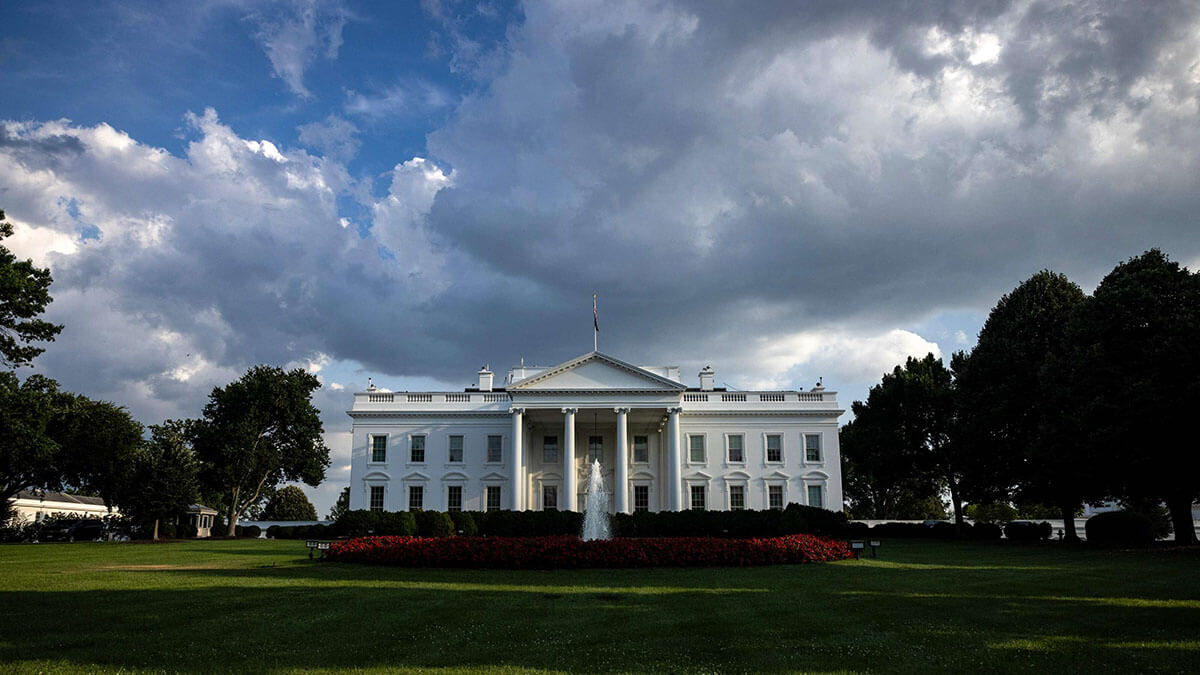La Casa Blanca en Washington, DC, el 21 de julio de 2024 - AFP/ SAMUEL CORUM 