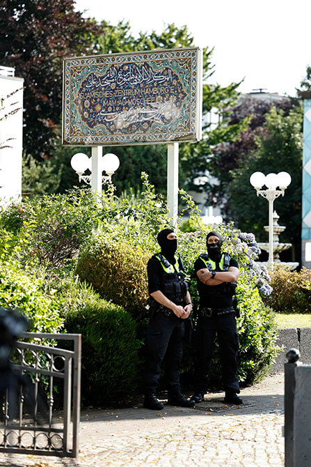 <p>En un comunicado, el Ministerio del Interior dijo el 24 de julio de 2024 que prohibió el Centro Islámico de Hamburgo y sus organizaciones afiliadas en toda Alemania hasta la fecha, ya que es una organización extremista islamista que persigue objetivos anticonstitucionales - PHOTO/AFP</p>