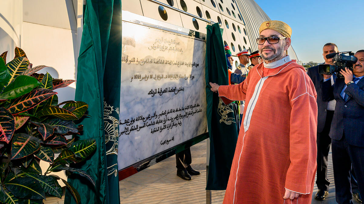 El rey Mohammed VI inaugura la nueva estación de autobuses de Rabat - PHOTO/MAP