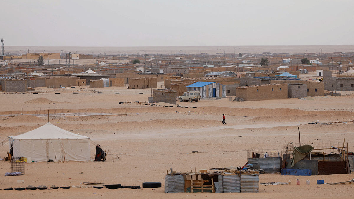 <p>Campamento de refugiados saharauis de Smara, en Tinduf - PHOTO/BORJA SUAREZ </p>
