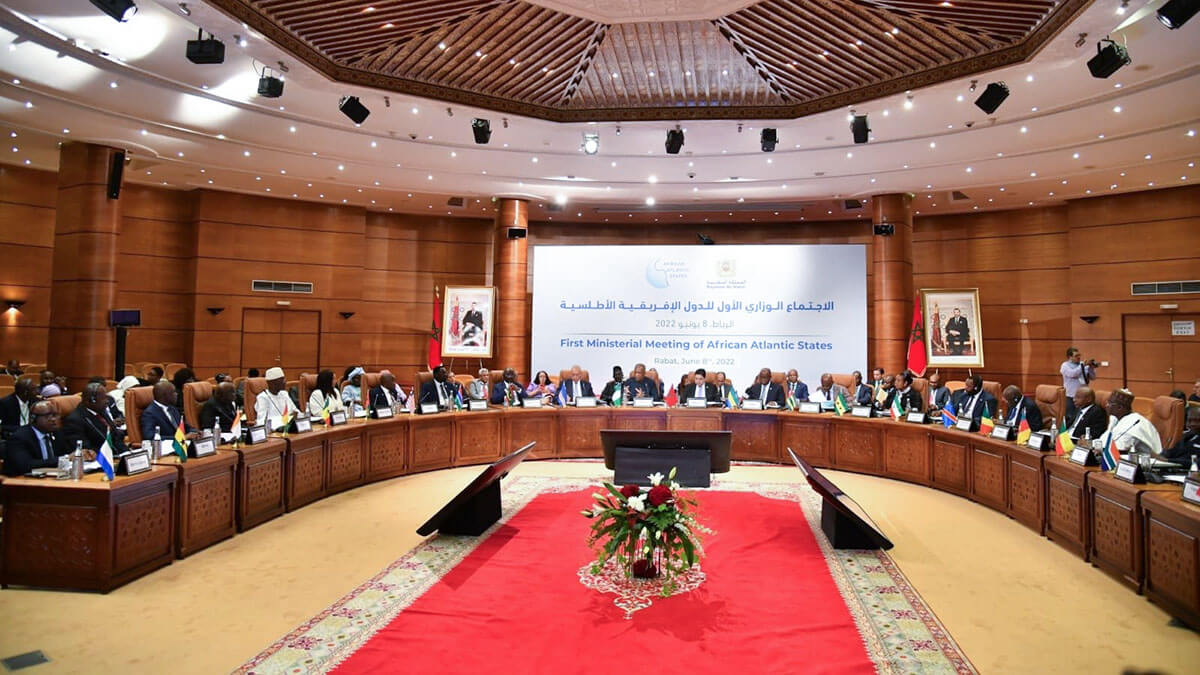 <p>3ª reunión ministerial del Proceso de los Estados Africanos Atlánticos, con la participación de 21 países de la costa atlántica - PHOTO/MAROC DIPLOMATIE </p>
