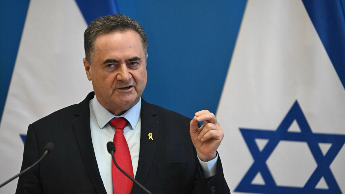 El ministro de Asuntos Exteriores de Israel, Israel Katz - Attila KISBENEDEK / AFP