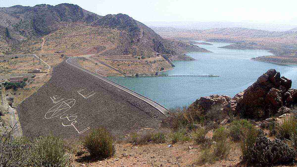 Embalse y presa de tierra de Youssef Ibn Tachfin - PHOTO/WIKIPEDIA
