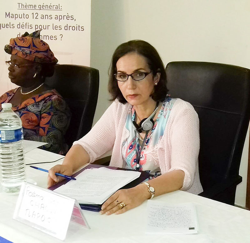 <p>Fátima Zahra El Chaoui, abogada y presidenta de la Asociación Marroquí contra la Violencia hacia las Mujeres - PHOTO/ARCHIVO</p>
