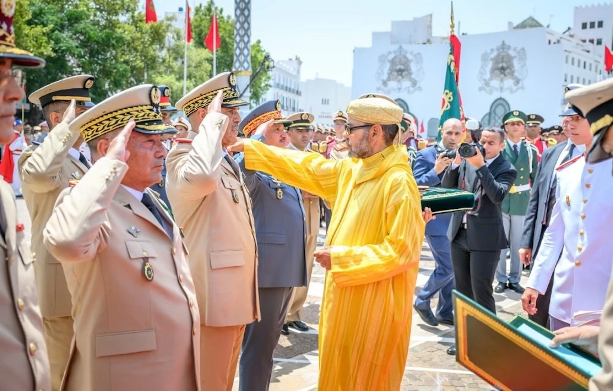 mohamed vi concedoraciones militares