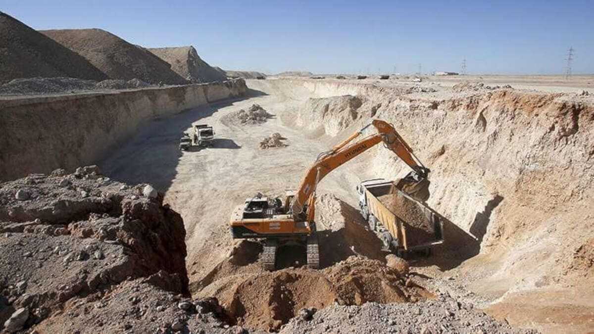 Mina de fosfato en la fábrica de Boucraa de la Compañía Nacional de Fosfatos de Marruecos (OCP) situada en las provincias del sur, a 100 km al suroeste de la ciudad de El Aaiún - REUTERS/YOUSSEF BOUDLAL