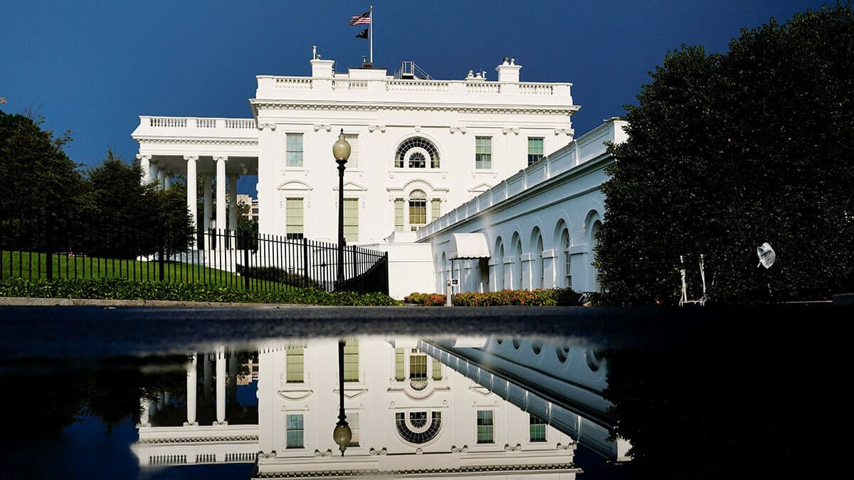 Vista de la Casa Blanca - REUTERS/NATHAN HOWARD
