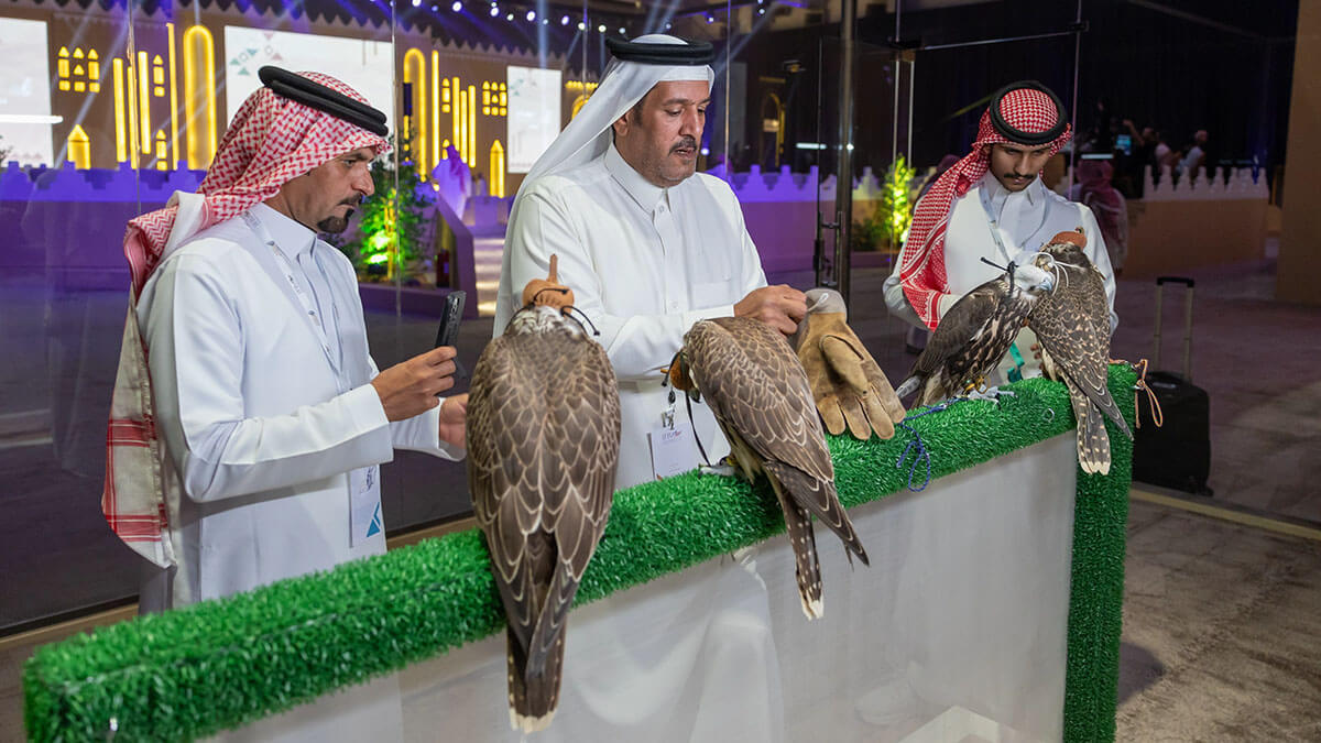 Subasta Internacional de Criadores de Halcones 2024 del Club de Halcones Saudíes