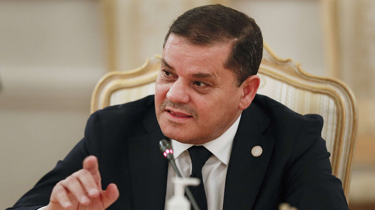 <p>El primer ministro interino libio, Abdul Hamid Dbeibah - PHOTO/YURI KOCHETKOV</p>