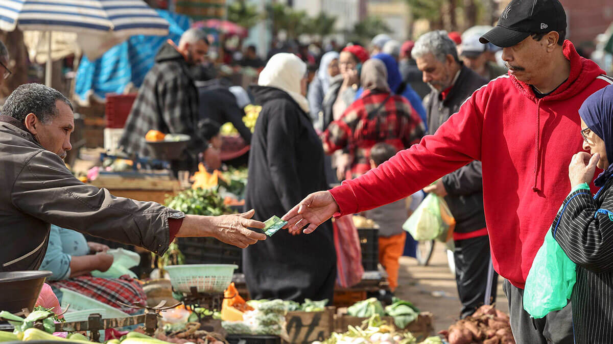 Mercado de Sidi Moussa en la ciudad de Salé - AFP/FADEL SENNA