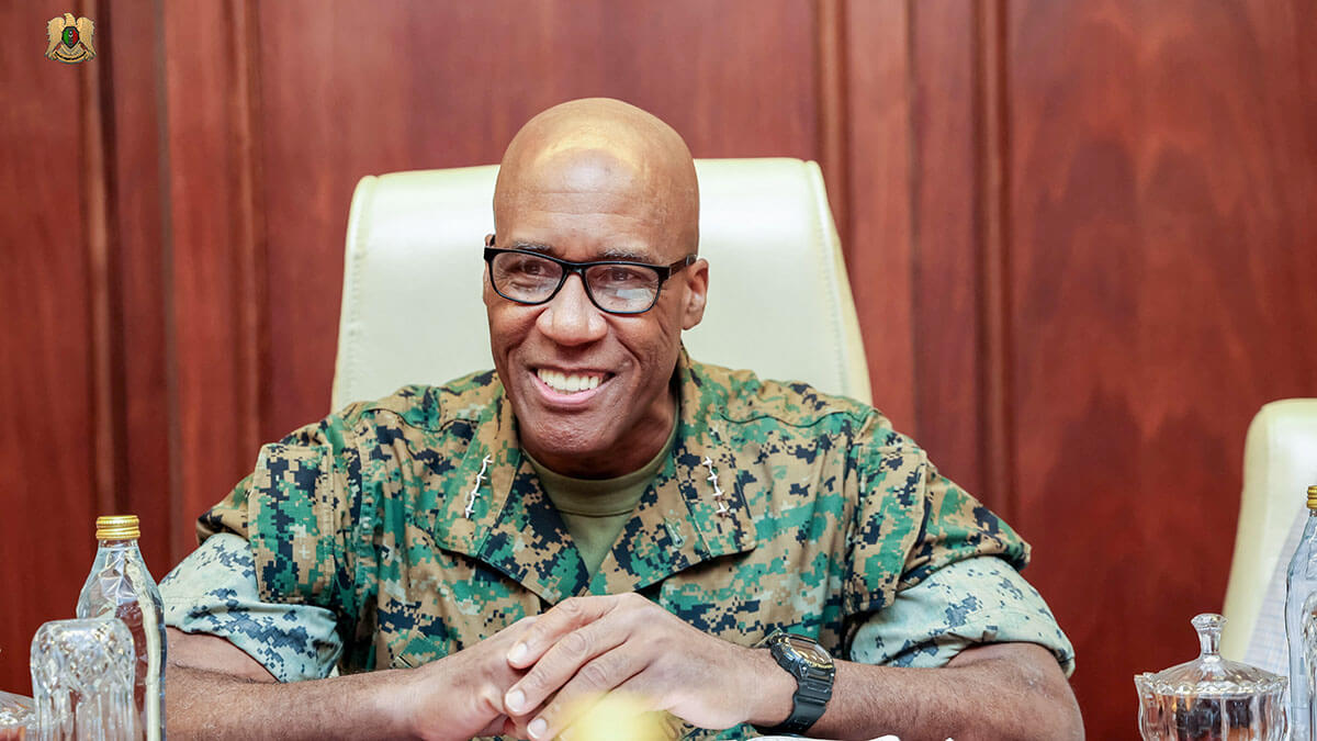 El Comandante del Comando de África de EE.UU. , General Michael Langley - PHOTO/EJÉRCITO NACIONAL LIBIO via REUTERS