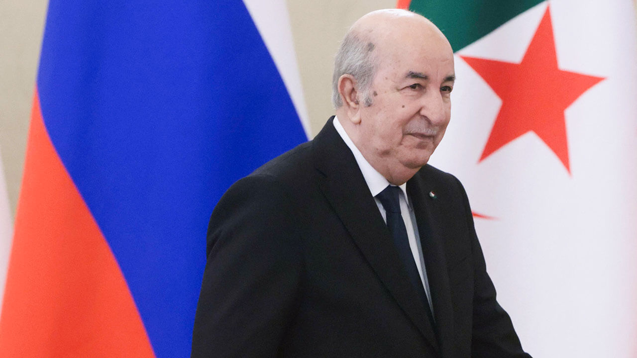 El presidente argelino Abdelmadjid Tebboune - AFP/MIKHAIL METZEL