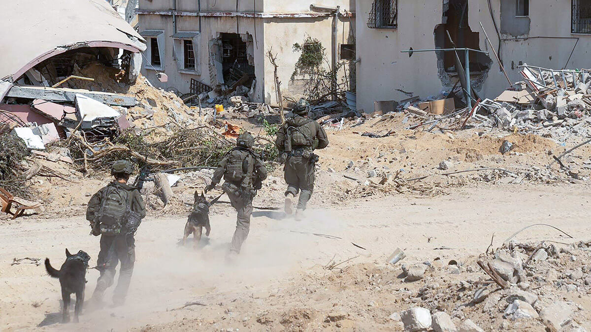 Tropas israelíes en la Franja de Gaza - PHOTO/ EJÉRCITO ISRAELÍ via AFP