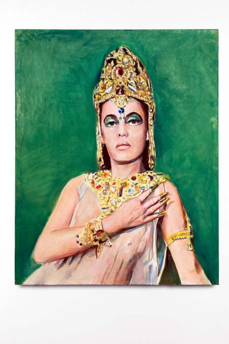 <p>Jean-Luc Blanc. Jeanne Angkor, 2020. Oleo sobre tela. Cortesía del artista © Romain Darnaud</p>
