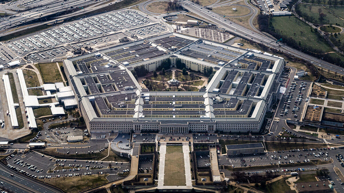 Vista aérea del Pentágono en Washington, EE. UU. - REUTERS/JOSHUA ROBERTS