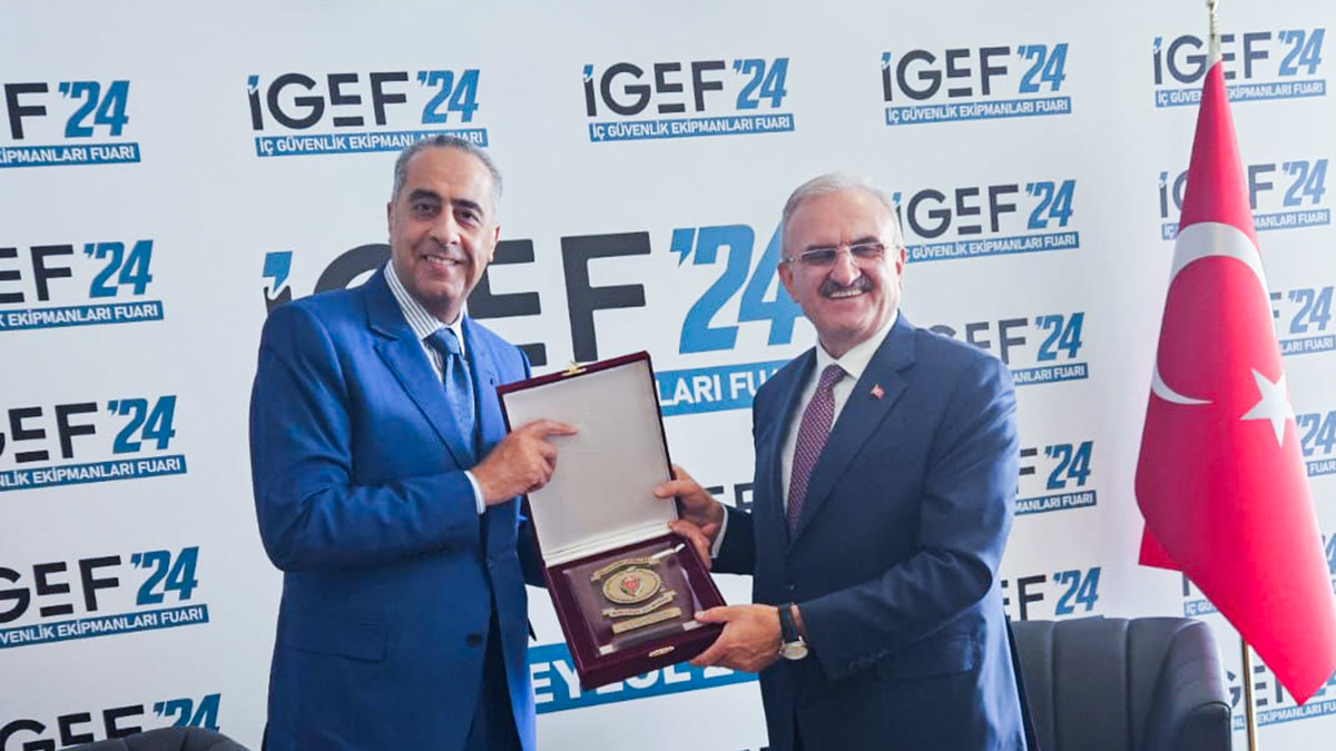 <p>Abdellatif Hammouchi, director general de Seguridad Nacional y Vigilancia Territorial, se reunió con el viceministro turco del Interior, Munir Karaloglu - PHOTO/ @5_ersito</p>