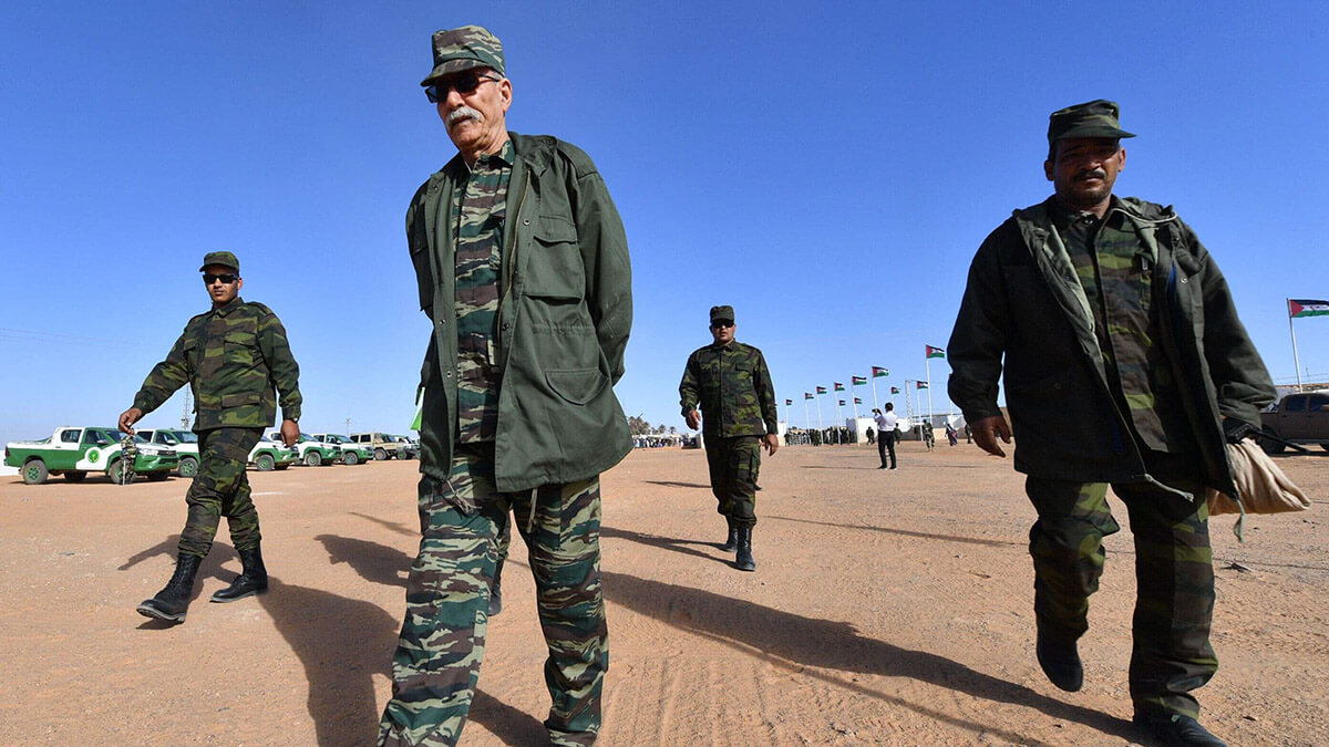 Brahim Ghali, secretario general del Frente Polisario - PHOTO/ AFP