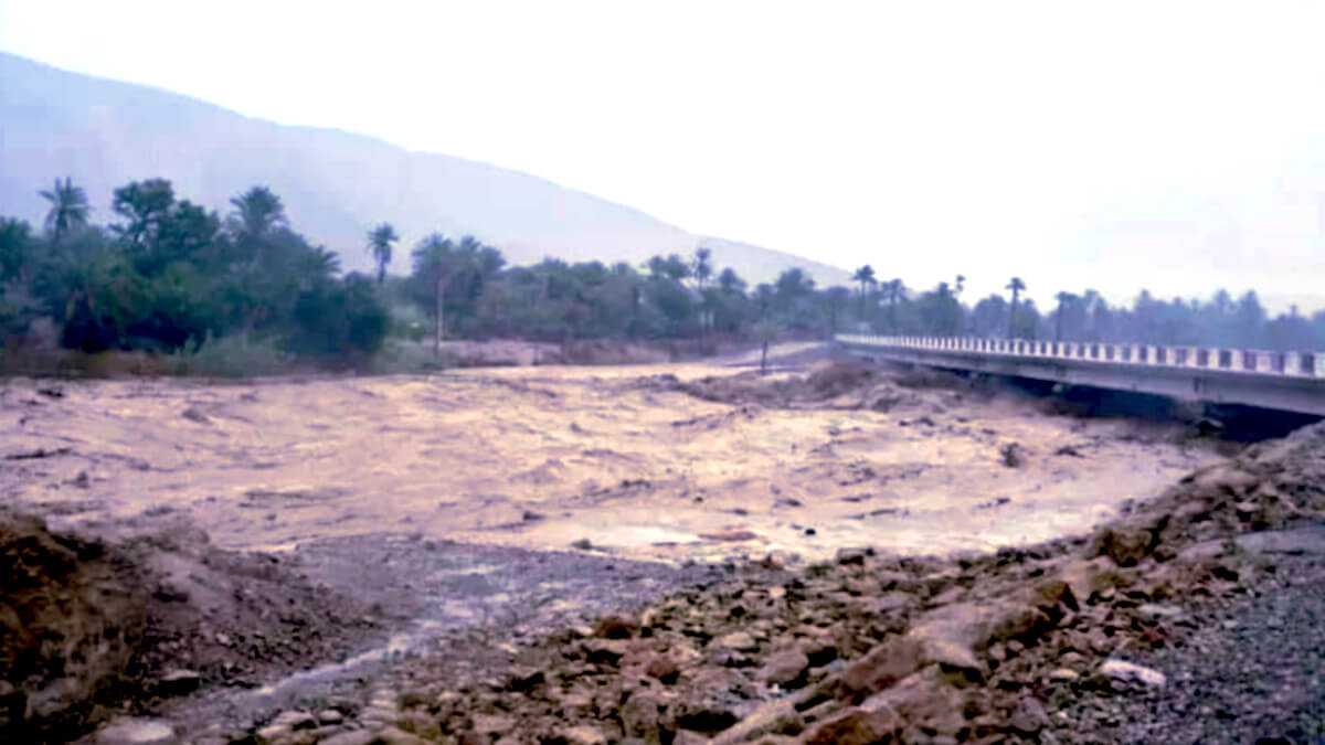 Las inundaciones en Marruecos desbordaron los ríos Tata y Ziz
