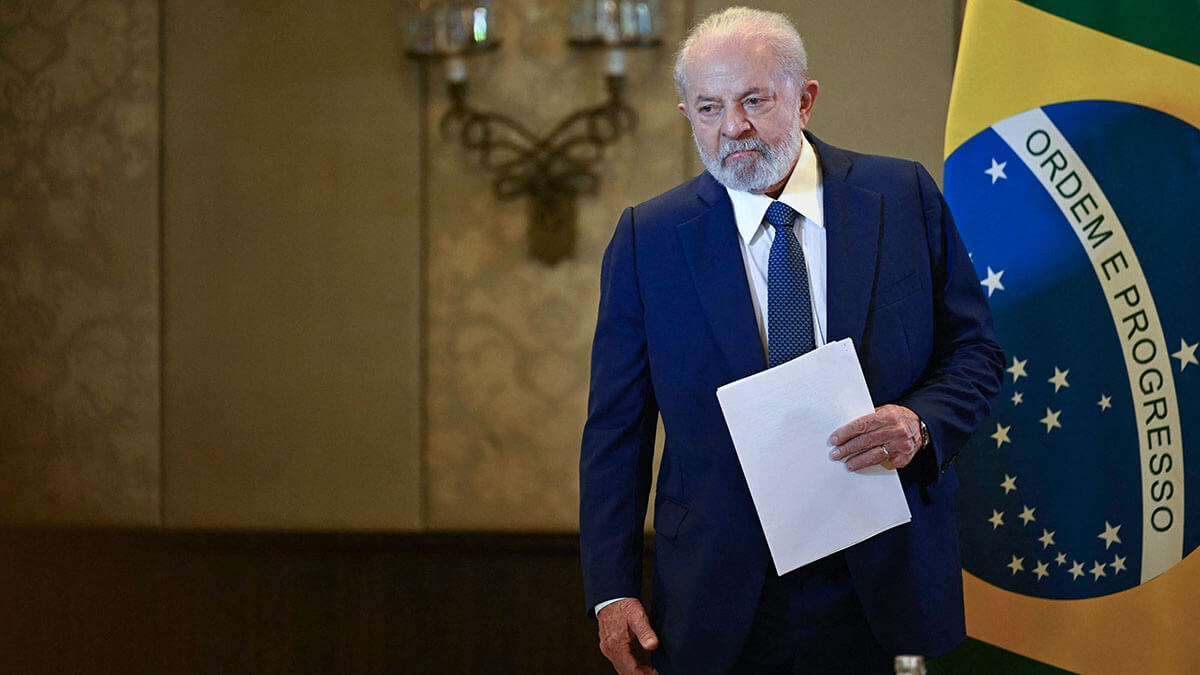 <p>El presidente brasileño Luiz Inácio Lula da Silva - AFP/ SAJJAD HUSSAIN</p>