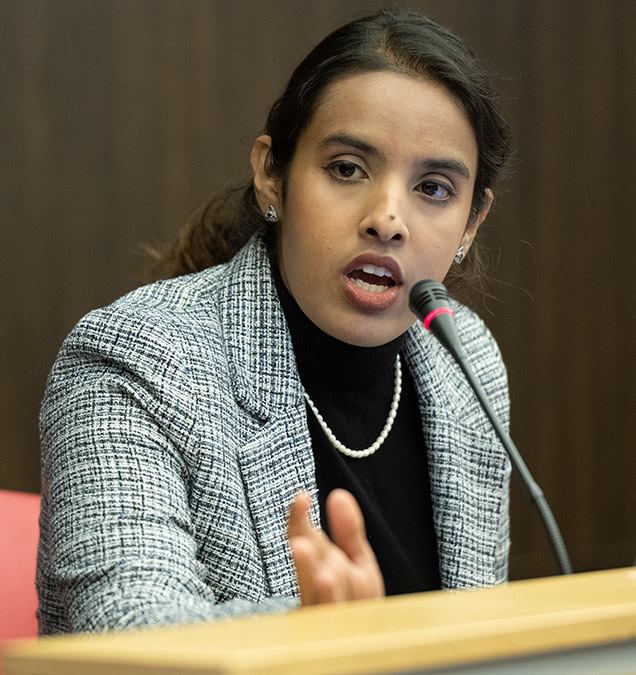 Prithika Rani M, Consejera Económica y Comercial de India en España - PHOTO/ GUILLERMO LÓPEZ