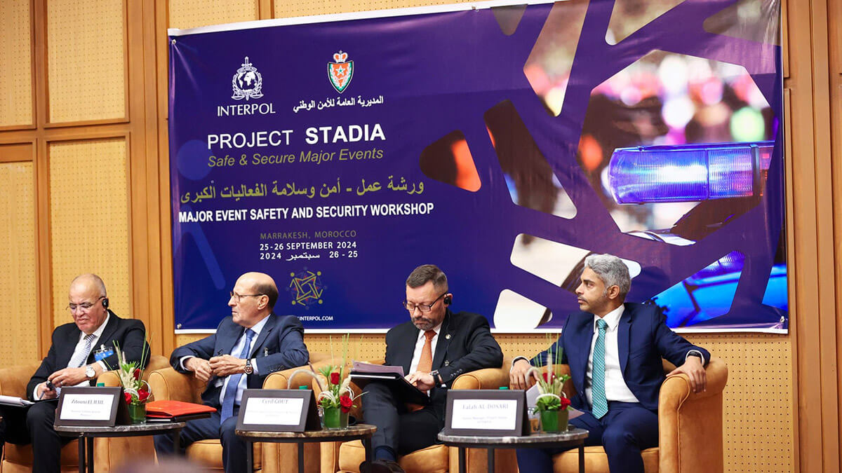 <p>El taller que forma parte del Proyecto Stadia patrocinado por INTERPOL - PHOTO/@DGSN_MAROC </p>