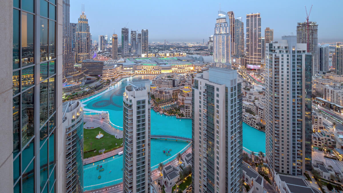 Distrito financiero de Dubái, Emiratos Árabes Unidos - <a data-cke-saved-href="https://depositphotos.com/es/?/" href="https://depositphotos.com/es/?/">Depositphotos</a>