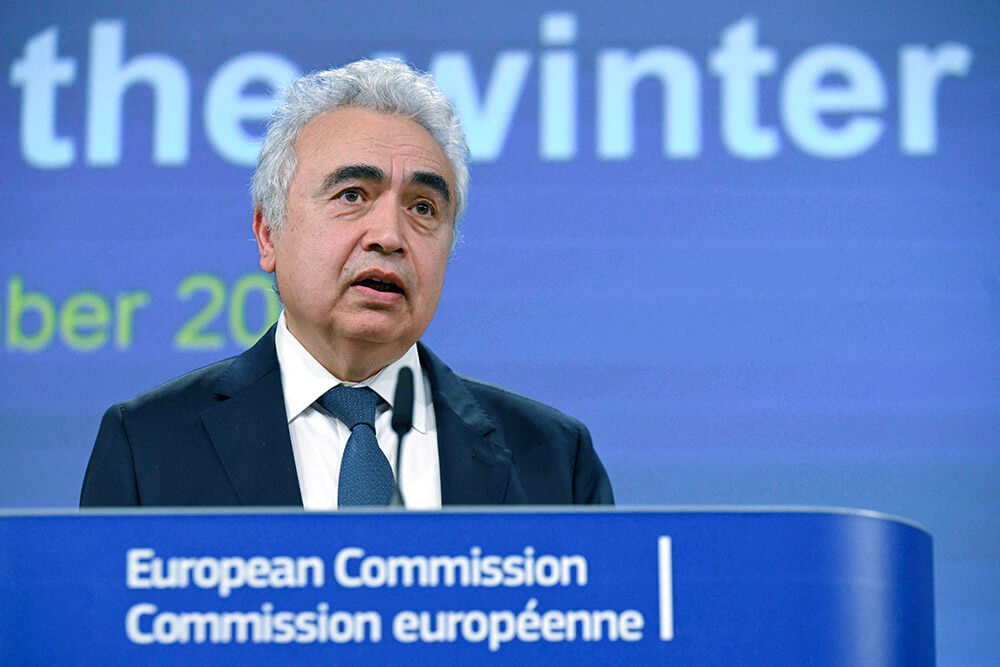 El director ejecutivo de la Agencia Internacional de Energía (AIE), Fatih Birol - AFP/ NICOLAS TUCAT
