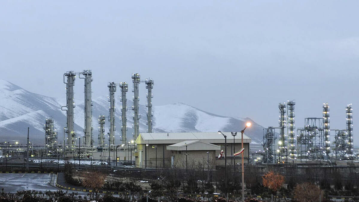 <p>Instalaciones nucleares de agua pesada de Arak, cerca de la ciudad central de Arak, a 250 kilómetros (150 millas) al suroeste de la capital, Teherán, Irán - AP/ISNA/HAMID FORUTAN</p>
