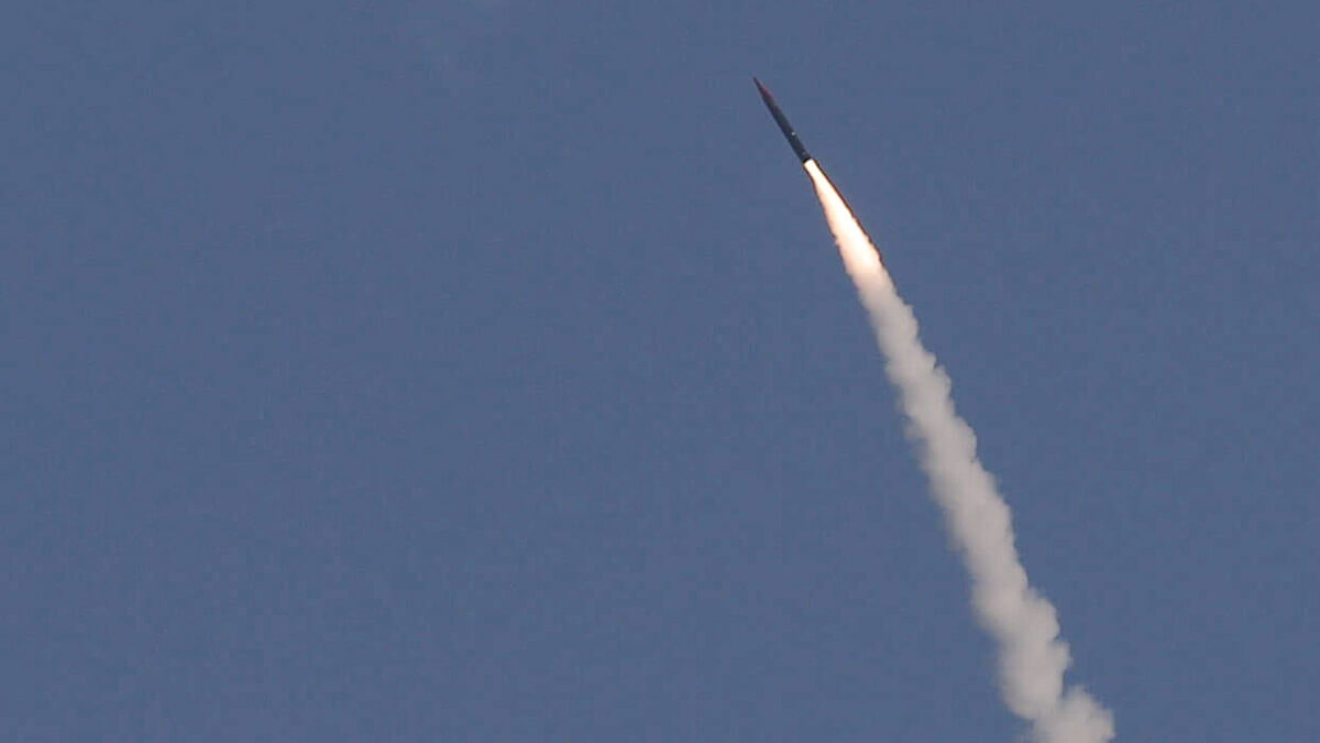 Un interceptor de misiles balísticos Arrow 3 - REUTERS/AMIR COHEN