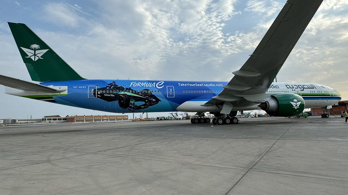 A los aeropuertos internacionales Rey Abdulaziz (Yeddah), Rey Khalid (Riad) y Rey Fahd (Dammam) se sumará dentro de unos años el Rey Salmán, que está en construcción y será el principal de la capital de la nación - PHOTO/Saudi Airlines