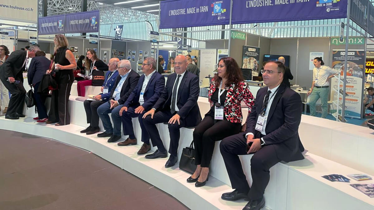 Delegación del Centro Regional de Inversiones de la Región Tánger-Tetuán-Alhucemas en la Feria de SIANE en Toulouse - PHOTO/CRITTA