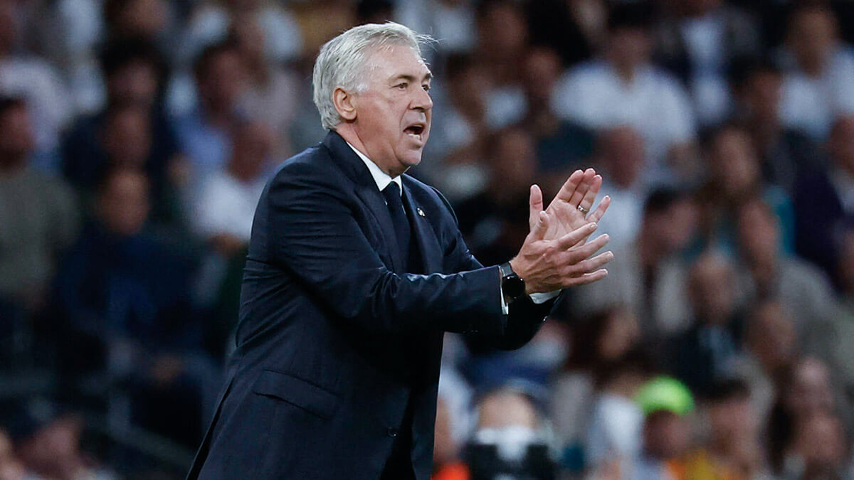 <p>El entrenador del Real Madrid, Carlo Ancelotti - REUTERS/JUAN MEDINA </p>