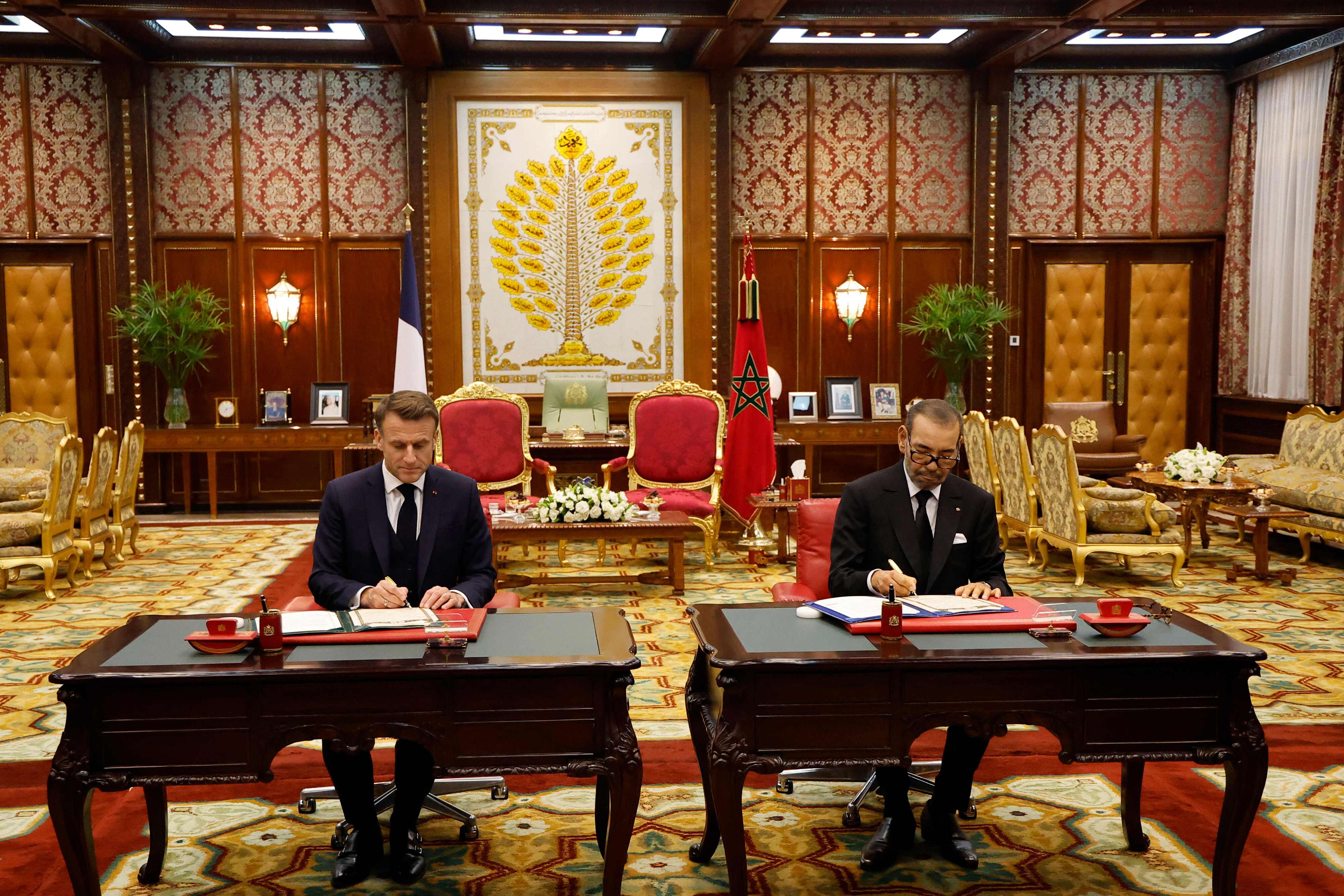 mohamed vi macron firma.h