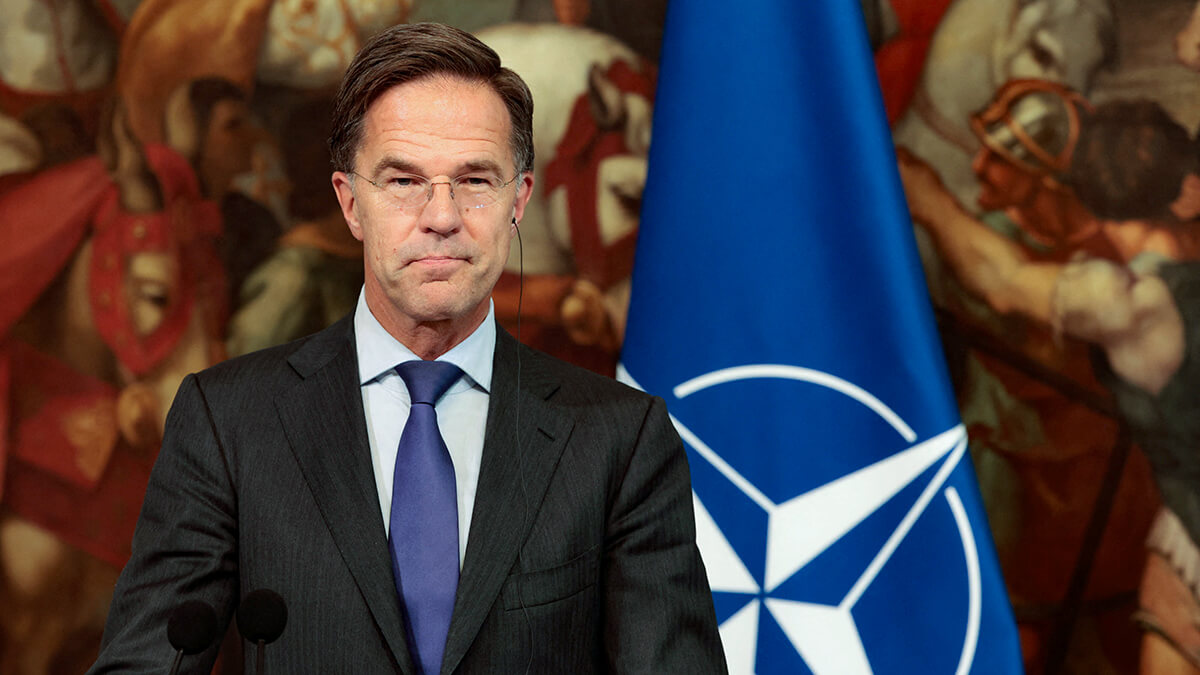 El secretario general de la OTAN, Mark Rutte - REUTERS/ REMO CASILLI