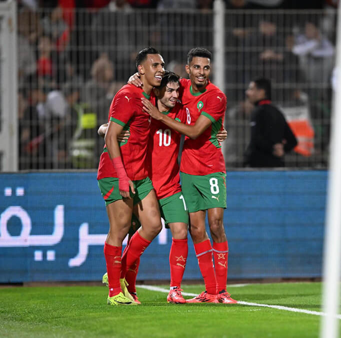 <p>Brahim Díaz marcó su primer gol en el minuto 5 - PHOTO/REDES SOCIALES </p>