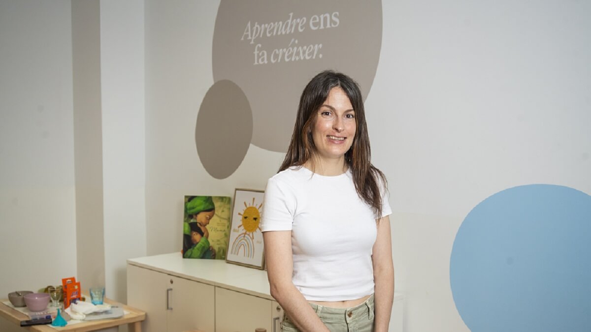 Soledad García, psicopedagoga, especialista en acompañamiento durante la maternidad y la crianza - © Adrián Quiroga. Fundación "la Caixa"