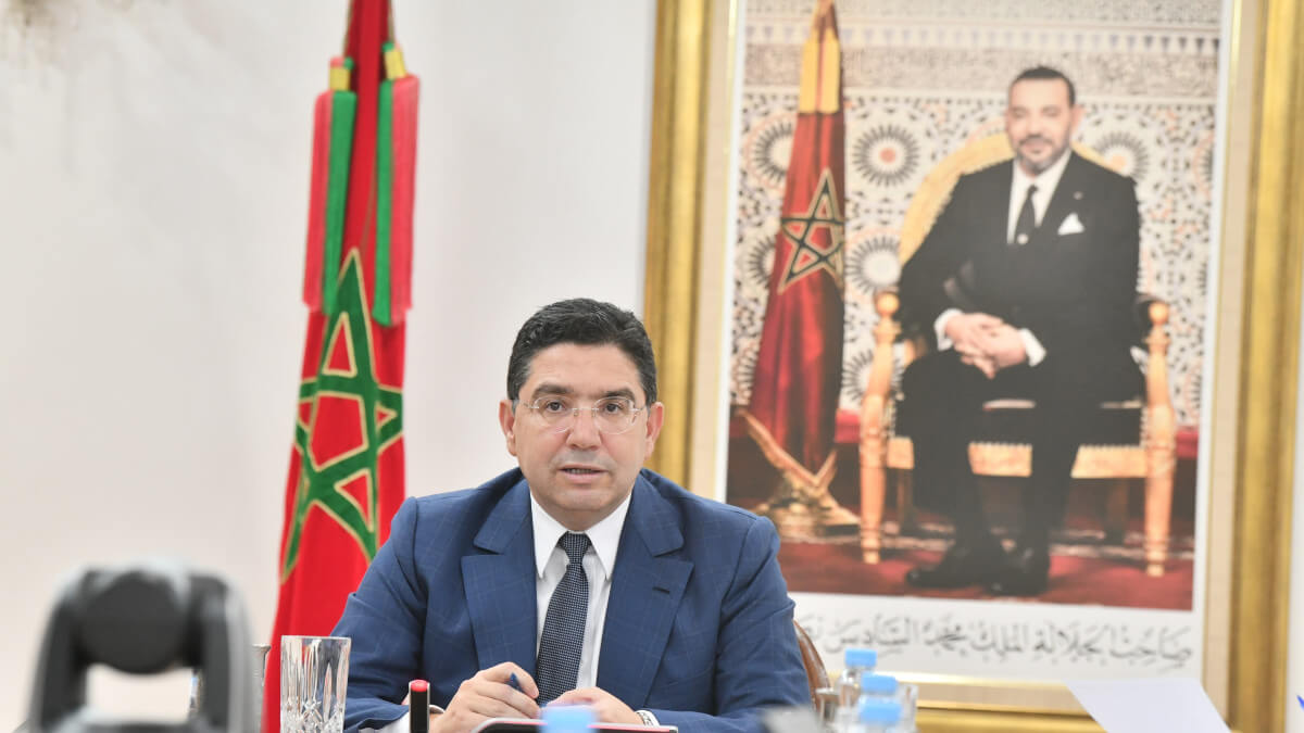 El ministro de Asuntos Exteriores de Marruecos, Nasser Bourita - PHOTO/FILE