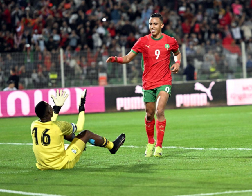 Soufiane Rahimi, delantero de la selección de Marruecos - PHOTO/REDES SOCIALES