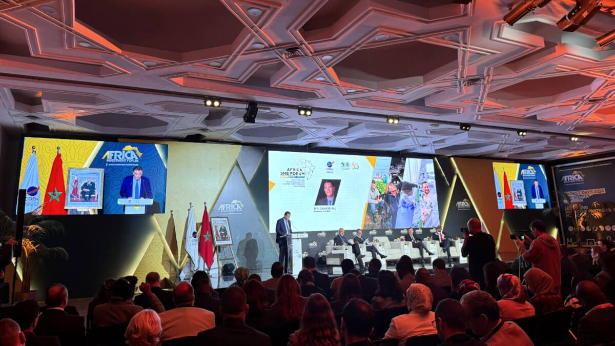 Foro Africano de las Pymes en Rabat, Marruecos - PHOTO/@CGEM_MA
