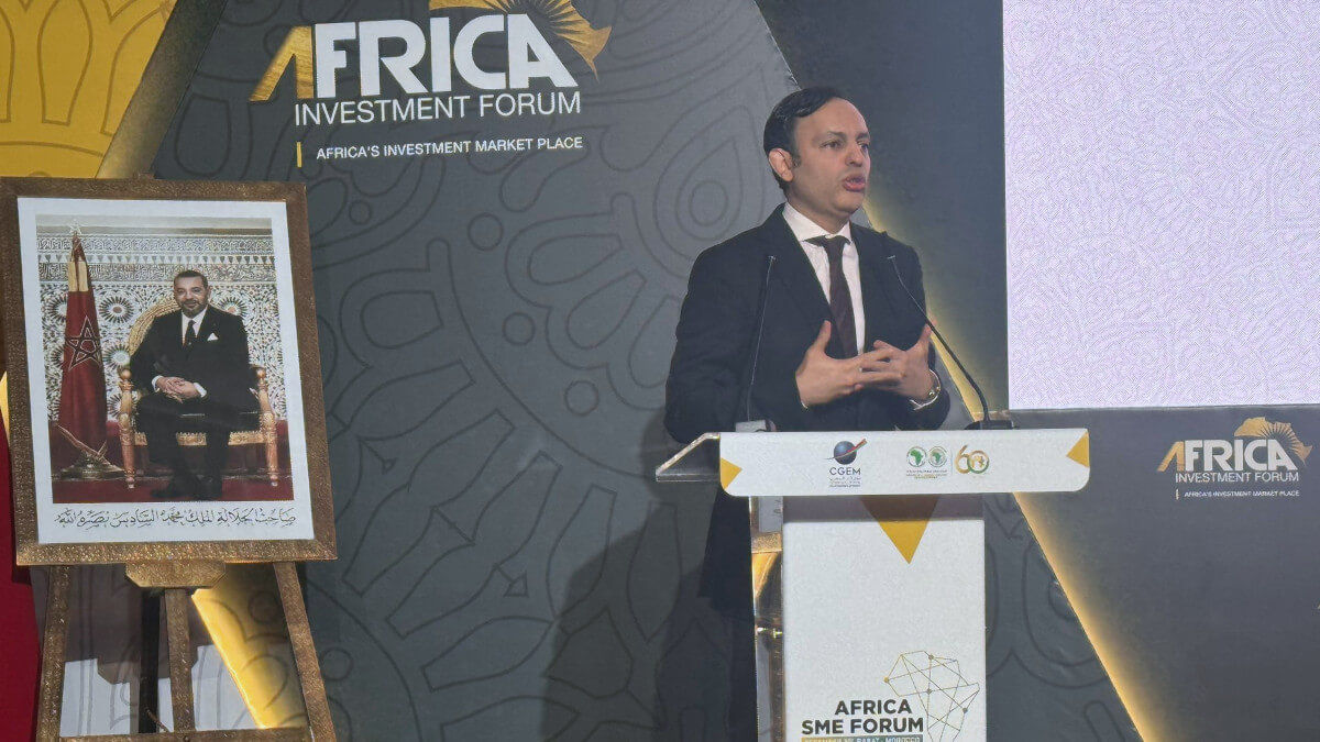 Younes Sekkouri, ministro de Inclusión Económica, Pequeñas Empresas, Empleo y Capacidades - PHOTO/@CGEM_MA