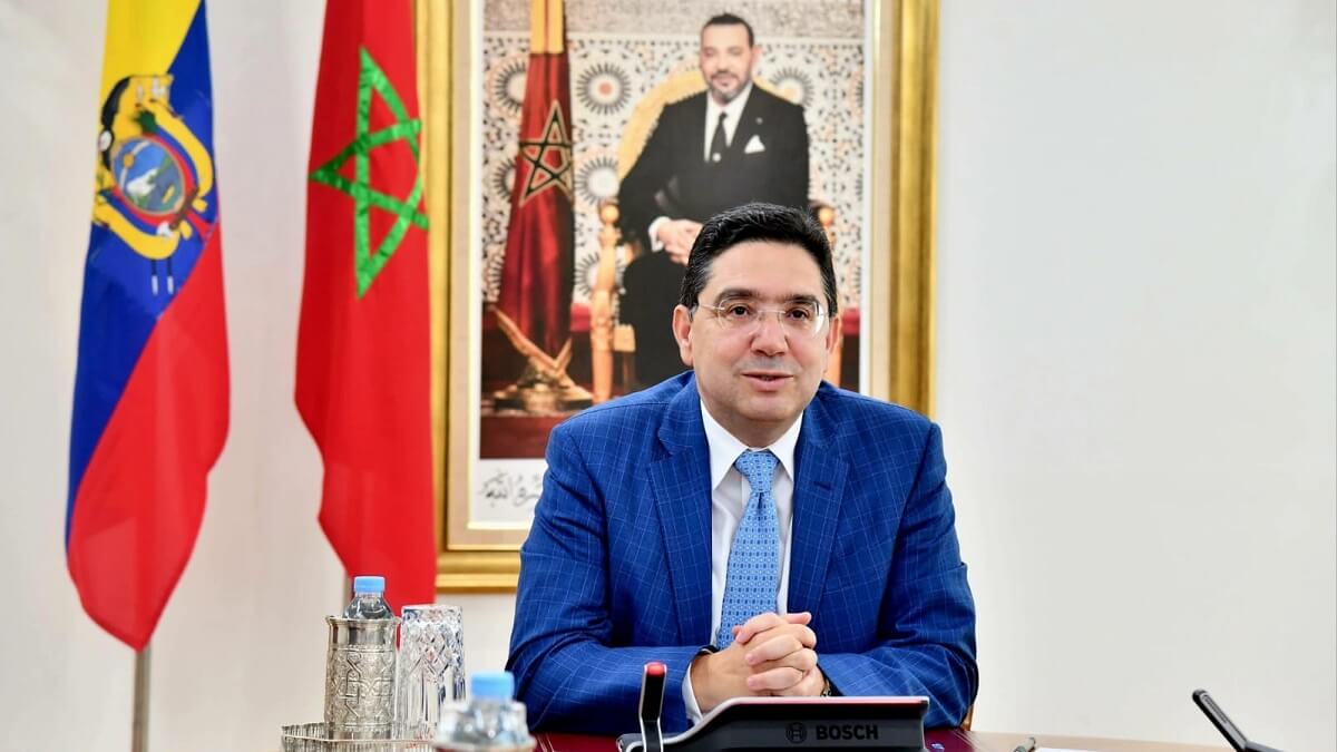 Nasser Bourita – PHOTO/X/MAROC DIPLOMATIE/@MarocDiplomatie