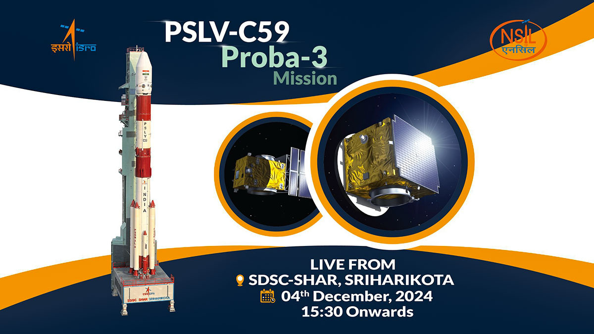 El despegue estaba inicialmente previsto para el miércoles, 4 de diciembre, a las 15:30 hora oficial en India, cuatro horas y media menos en la península - PHOTO/ISRO 