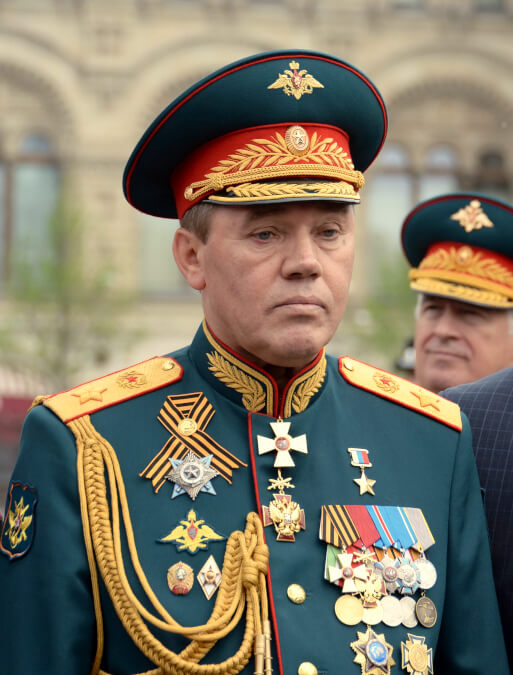 Valery Gerasimov, jefe del Estado Mayor de Rusia - <a  data-cke-saved-href="https://depositphotos.com/es/?/" href="https://depositphotos.com/es/?/">Depositphotos</a>