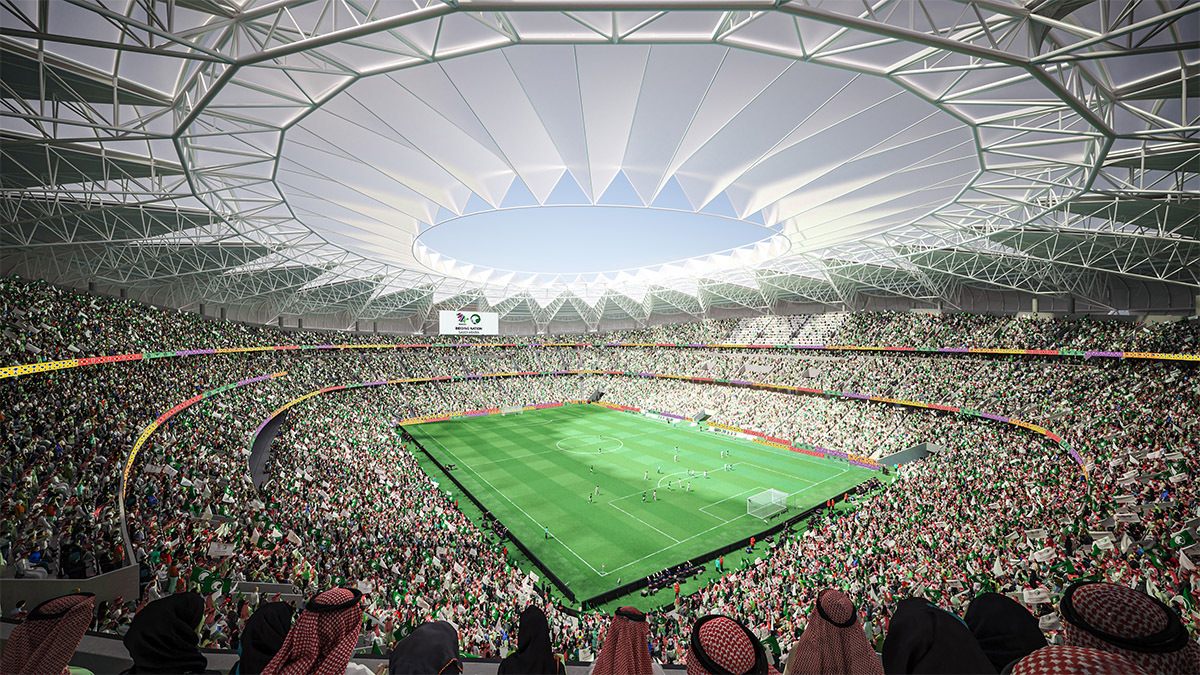 <p>King Abdullah Sports City Stadium - PHOTO/SAUDI 2034</p>