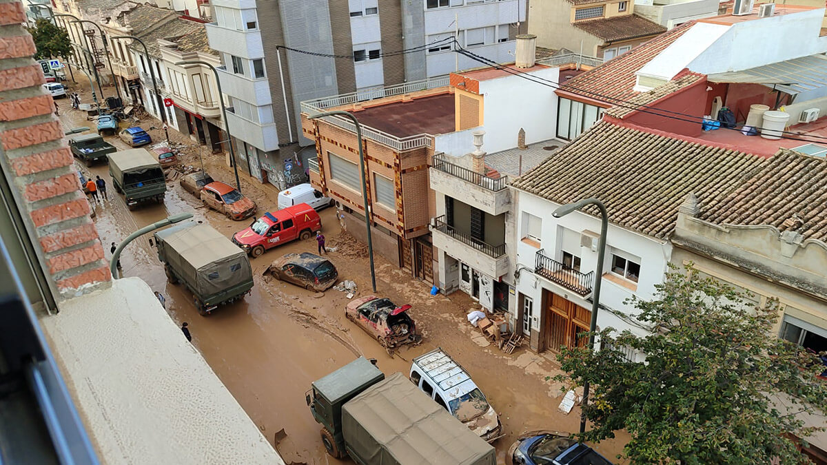 Imágenes semejantes vieron los vecinos de Masanasa y Catarroja cuando el 30 de octubre pudieron apreciar la magnitud del desastre - PHOTO/Teresa Hernández